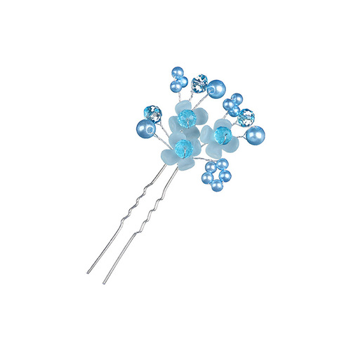 Korean-style pearl bridal tiara, red and white crystal hair plug, wedding jewelry, small hairpin, wedding dress accessories, styling headpiece