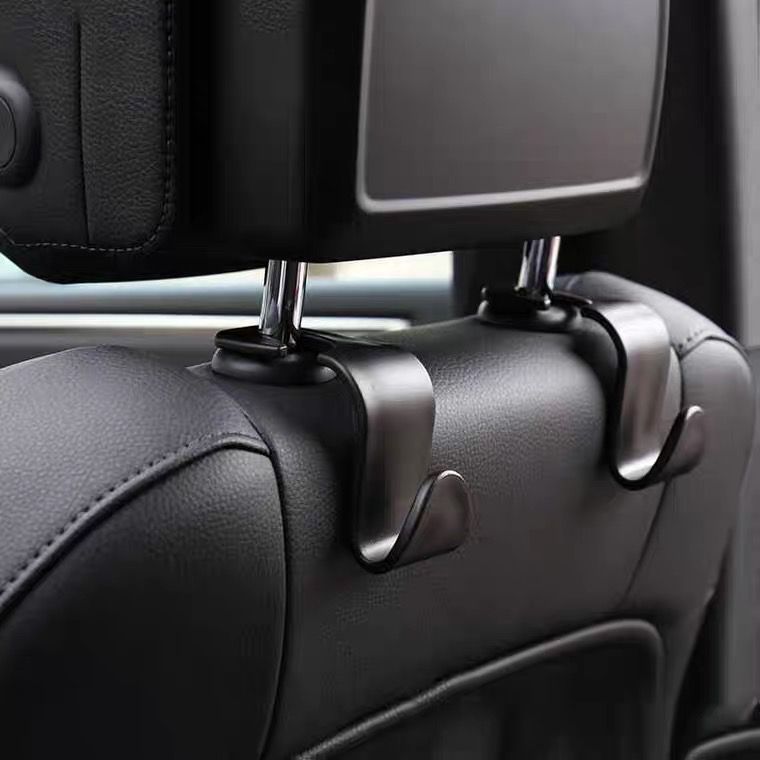 gancho para automóviles asiento interior multifuncional invisibles para automóviles suministros traseros reposacabezas del asiento trasero pequeño gancho creativo