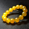 Quality organic agate bracelet, crystal, with gem