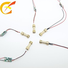 新品出厂价直销绿光激光头9mm直径绿激光模组 一字十字标线仪