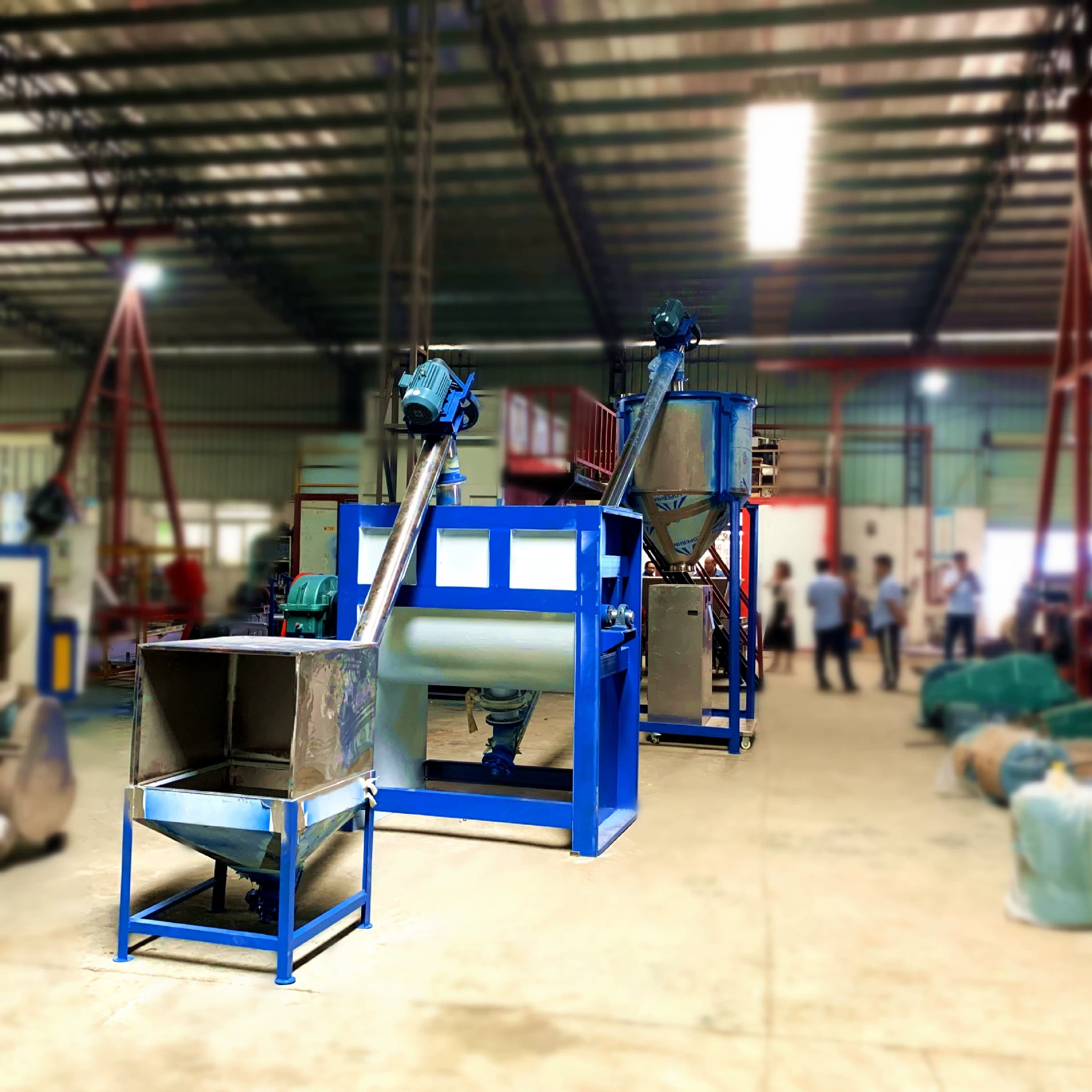 Смеситель для кукурузной муки из нержавеющей стали, смеситель для пластиковых кормов, смеситель для графеновой улитки