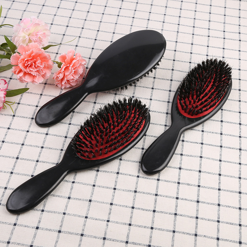 Peine de estilo profesional Gran Placa de cerdas masaje peine bolsa de aire peine del pelo peine de la piel roja peine del pelo