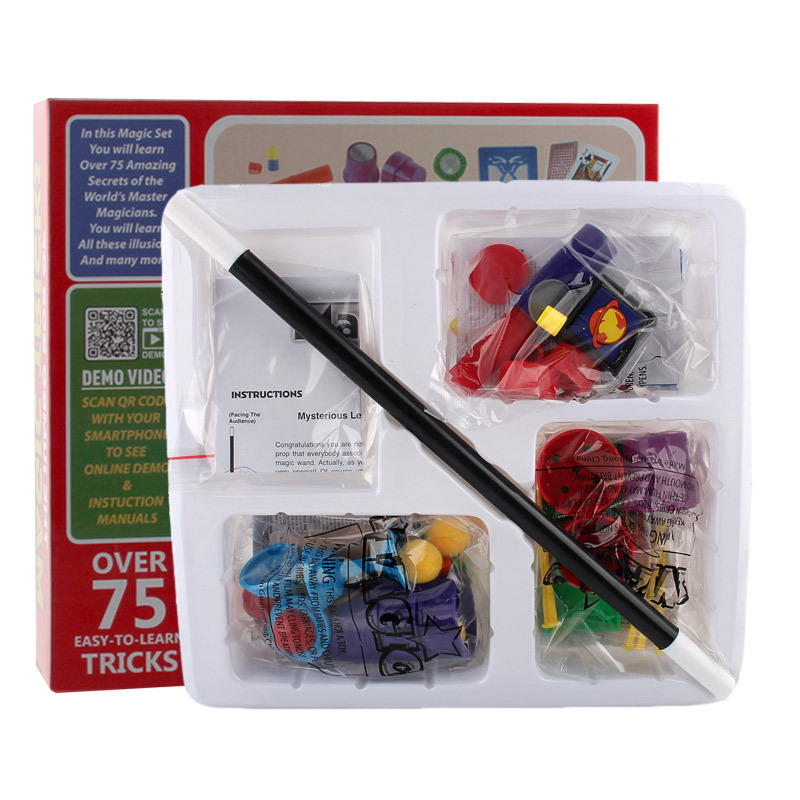 Etapa de primer plano accesorios mágicos traje caja de regalo grande niños adultos regalo de juguete mágico Comercio exterior transfronterizo Venta caliente