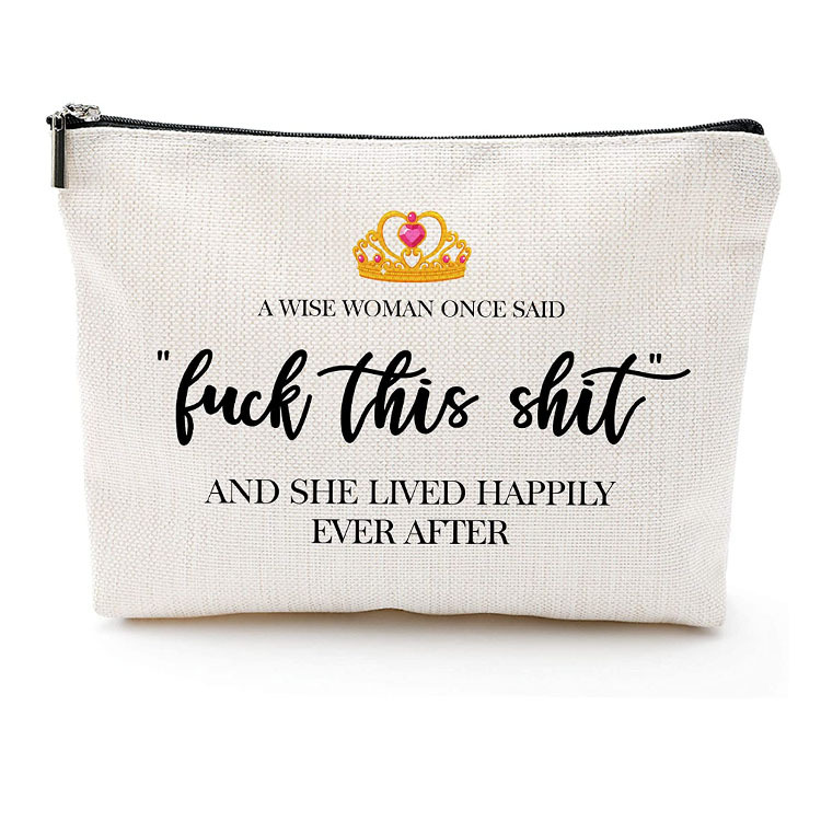 工厂新款帆布化妆袋礼品袋周年纪念礼物袋