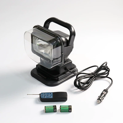 Car remote control 100W360 degree remote control lamp xenon search lamp engineering car lamp sounding off-road vehicle lamp long-range lamp (İşçi projektorları) - 12v-high-foot-100w-remote-control-lamp-standard