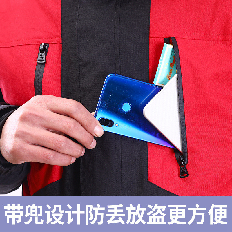 Baja temperatura de una pieza de almacenamiento en frío ropa a prueba de frío una pieza de ropa de algodón acolchado ropa de almacenamiento en frío ropa gruesa a prueba de frío ropa de pesca de invierno