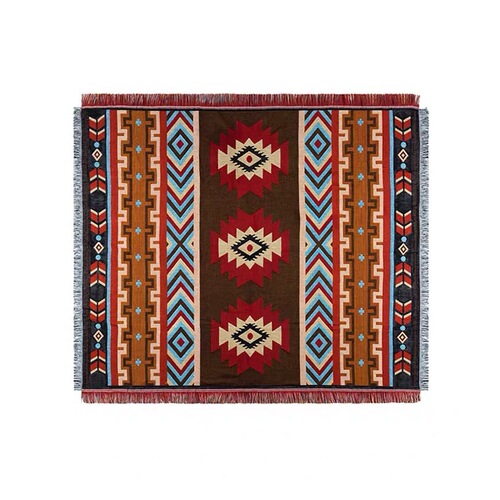 Cross-border new product outdoor equipment multi-purpose ethnic style picnic mat floor mat European-style camping blanket picnic beach cover blanket