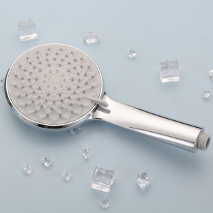 Cross-Border New Handheld Shower Abs Electroplating 6-Function 6-Speed with Spray Gun Pressurized Shower Head Source Manufacturer