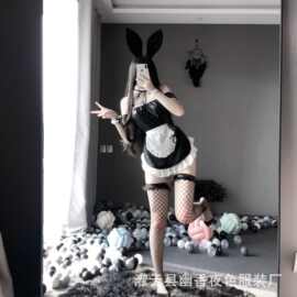 林林婷情趣内衣性感可爱蕾丝俏皮兔女郎制服诱惑跨境代发8104