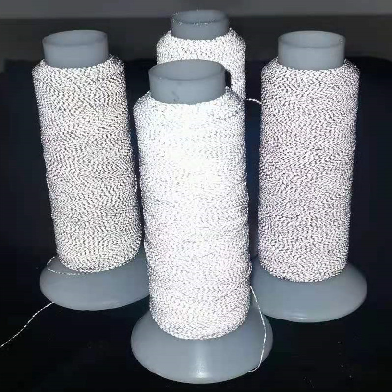 Knitted Reflective Fabric, High-Brightness Reflective Yarn, High Temperature Resistance, Acid and Alkali Resistance, Dyeable Reflective Brightness Reflective Line