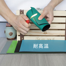 廠家批發防靜電台墊藍色環保靜電橡膠桌墊汽車手機維修工作無塵