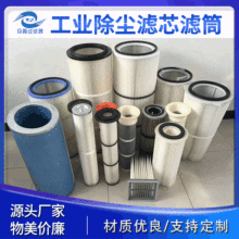 批发工业除尘滤芯粉尘过滤器喷涂喷粉设备过滤滤筒吸尘器防静电
