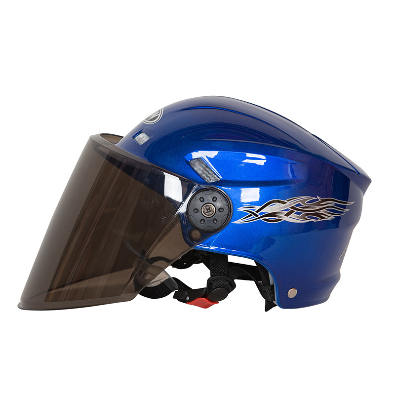 Casco de coche eléctrico exclusivo transfronterizo casco de seguridad de coche eléctrico Four Seasons universal verano mujeres hombres fábrica al por mayor