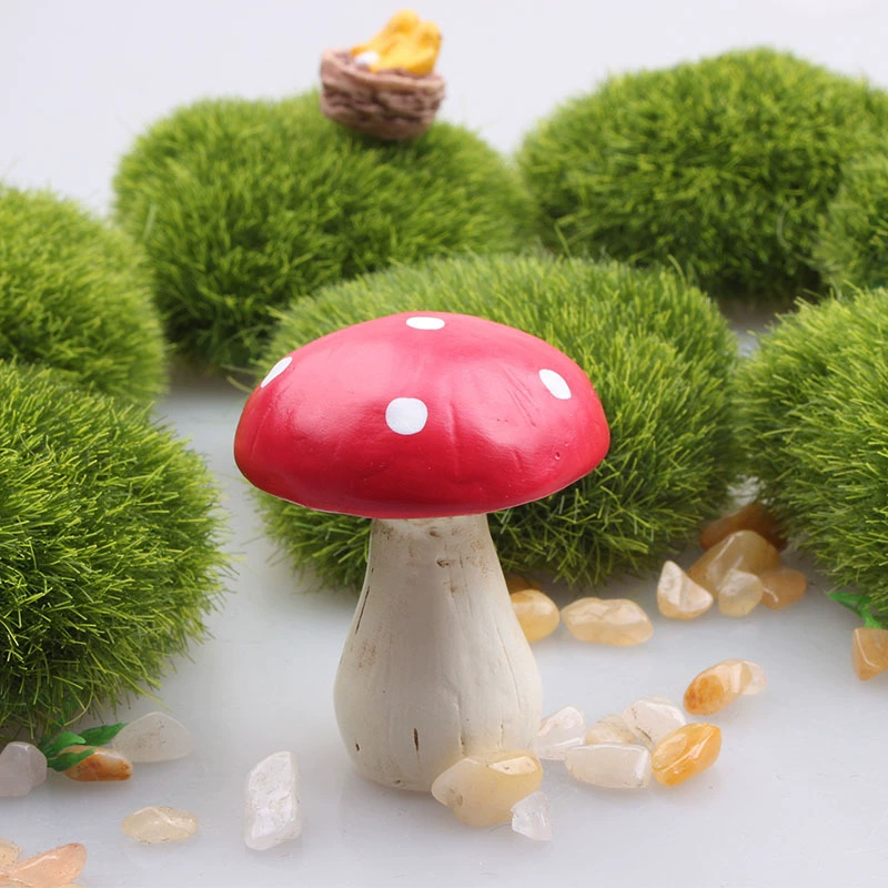 Ремесла из смолы украшения аксессуары для микропейзажа DIY реквизит психологический песочный стол Песочная модель цвет гриб