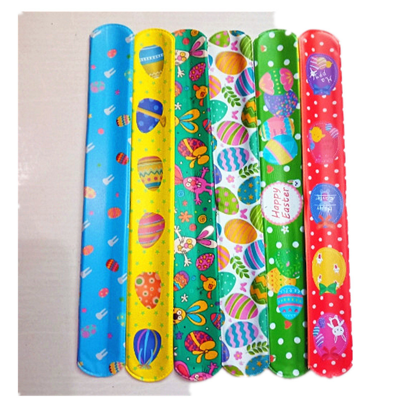 Comercio exterior PATRÓN DE NO INFRACCIÓN Comercio electrónico Venta de correa de muñeca de anillo de presión de Pascua niños de Pascua juegan con derechos de autor