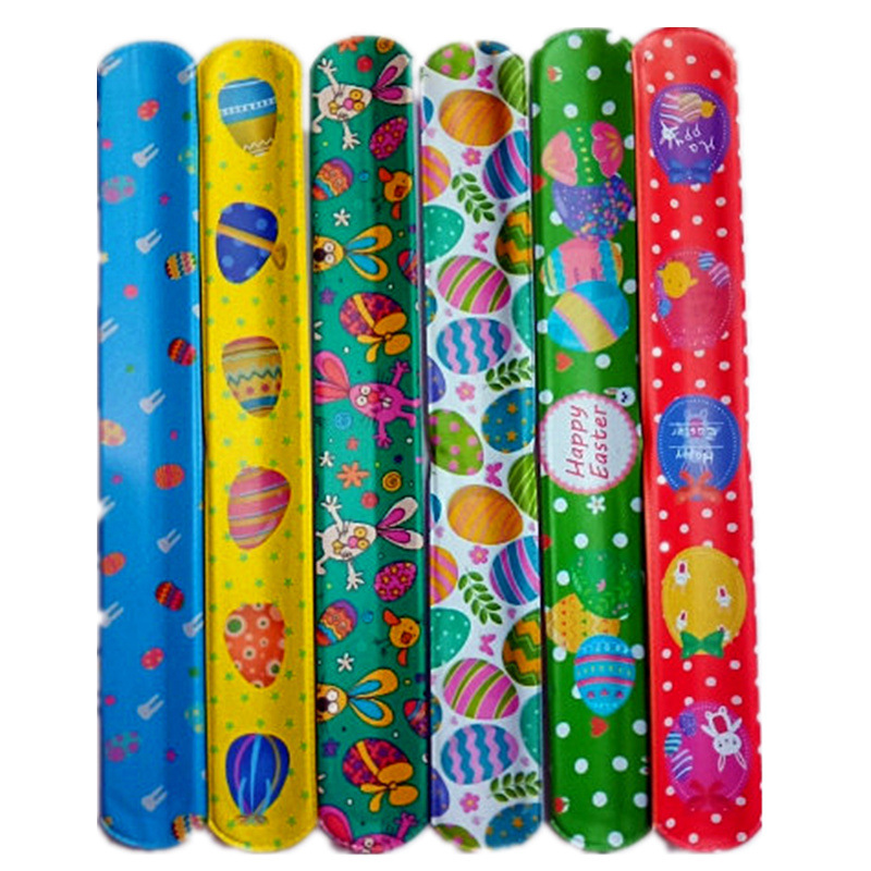 Comercio exterior PATRÓN DE NO INFRACCIÓN Comercio electrónico Venta de correa de muñeca de anillo de presión de Pascua niños de Pascua juegan con derechos de autor