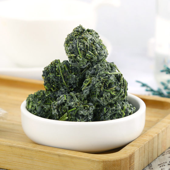 Wholesale dragon beard twisted strand Blue new goods Pingli seven leaf twisted strand blue ball dragon ball twisted strand blue bulk 500g herbal tea