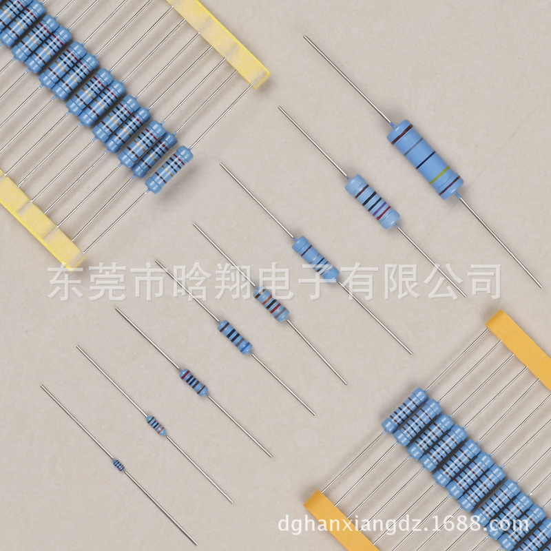 厂家直销 金属膜电阻 3W 1%   直插电阻器