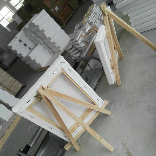 Wholesale independent station wooden desktop easel set desktop children's painting frame wooden frame pine art easel