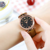 Fashionable starry sky, matte belt, quartz watches, swiss watch, Birthday gift, wholesale