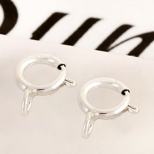 S925�y���ɿ�5mm��朴���月A�۽ӿ۽����Ʒ���DIY�Ʒ���