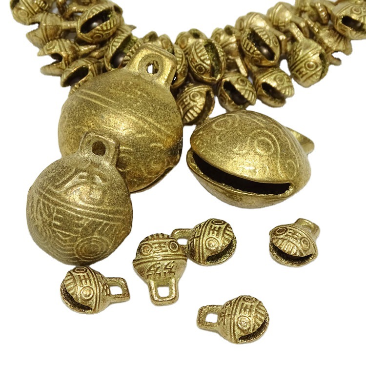 厂家直销虎头纯铜风铃铛 纯铜虎铃铛 福字铃铛 岁岁平安铃铛