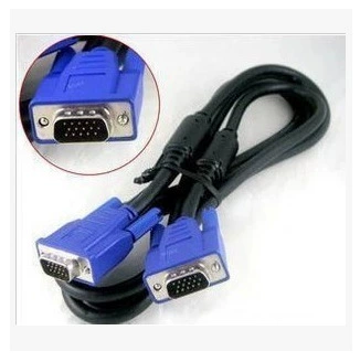 Заводной VGA-кабель 3+5, VGA-кабель для данных, кабель дисплея компьютера 1,5 м
