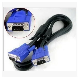 Заводной VGA-кабель 3+5, VGA-кабель для данных, кабель дисплея компьютера 1,5 м