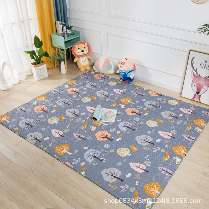 Завод прямой трансграничный хлопковый коврик детский коврик для лазания игровой коврик Современный простой коврик для домашних животных модель ковра