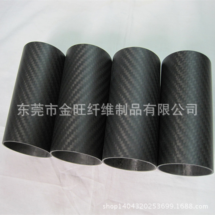 高强度摄影器材用碳管 深圳斜纹 哑光碳纤维卷管   碳纤维管厂家