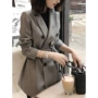 秋冬小众英伦风韩版西服