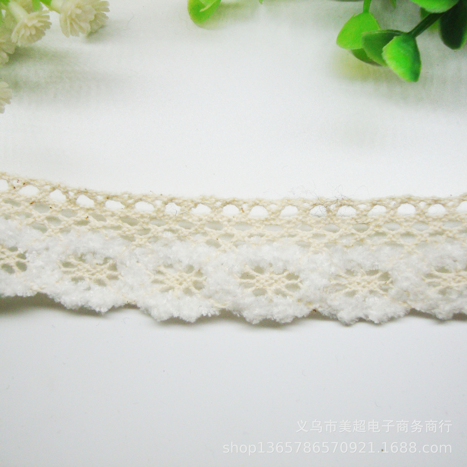 厂家直发车轮双色棉线花边窗帘领口袖口家纺服饰裙边发饰帽饰辅料