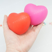 TPR心形压力球减压发泄爱心球解压爱心捏捏乐情人节礼物表白玩具