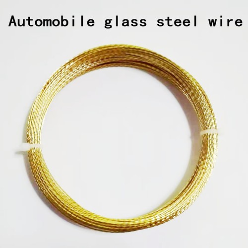 Car glass 7-strand wire rope puller, windshield glass removal tool set, rope saw type glass remover