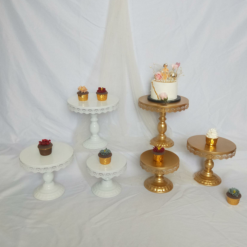 Fábrica directa de hotel de estilo europeo estante de decoración de postres estante de pastel de boda estante de decoración de estilo occidental estante de decoración de postres
