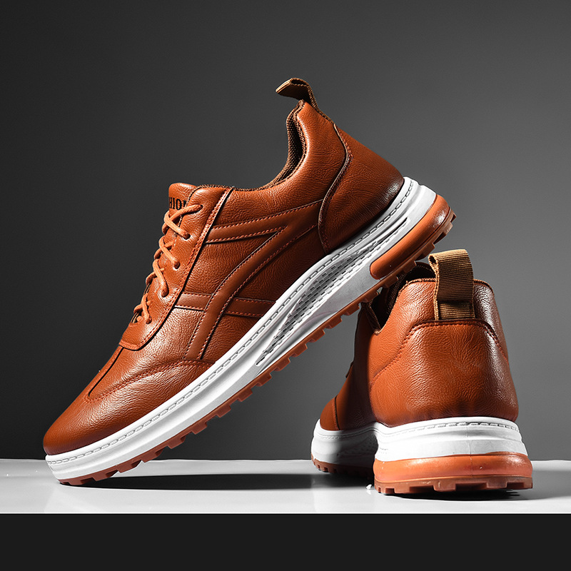 Otoño e invierno nuevos zapatos casuales de algodón único mismo estilo zapatos de moda para hombres transfronterizos cómodos ligeros sneake deportes PU zapatos de moda para hombres