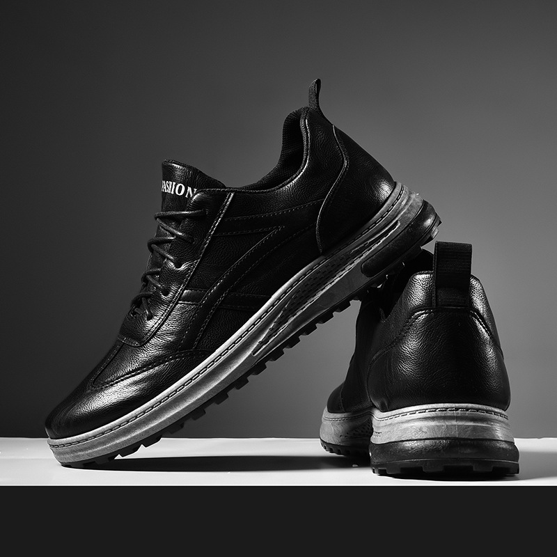 Otoño e invierno nuevos zapatos casuales de algodón único mismo estilo zapatos de moda para hombres transfronterizos cómodos ligeros sneake deportes PU zapatos de moda para hombres