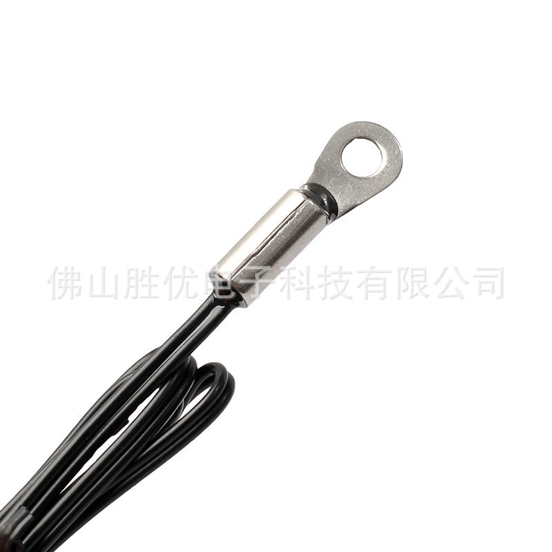 供应各类铜鼻子固定式表面测温NTC温度传感器 探头 强防水型