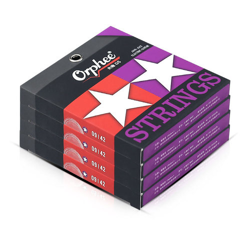 Orphee Electric Guitar Strings Musket G Series Double Coating Coated Rust-proof Electric Guitar Strings Set