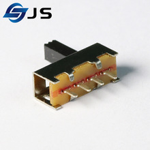 SS-13F11三档电子拨动开关4脚3档三段式滑动波动耐久侧拨三档耐用