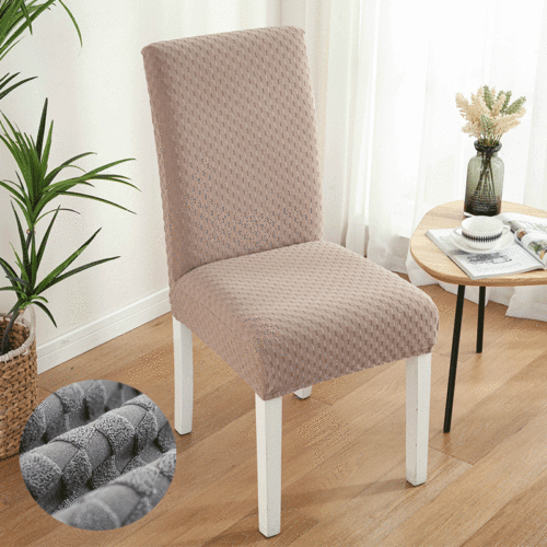 Square jacquard thickened wholesale one-piece elastic stool cover hotel restaurant anti-fouling dining table chair cover