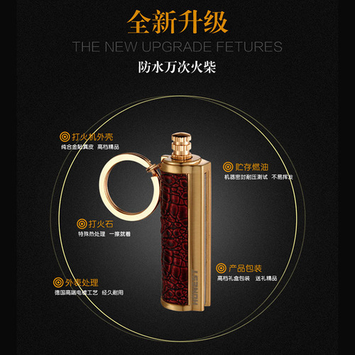 Waterproof 10,000-time match lighter, No. 2 laminated 10,000-time match, gift 10,000-time match, 10,000-time match