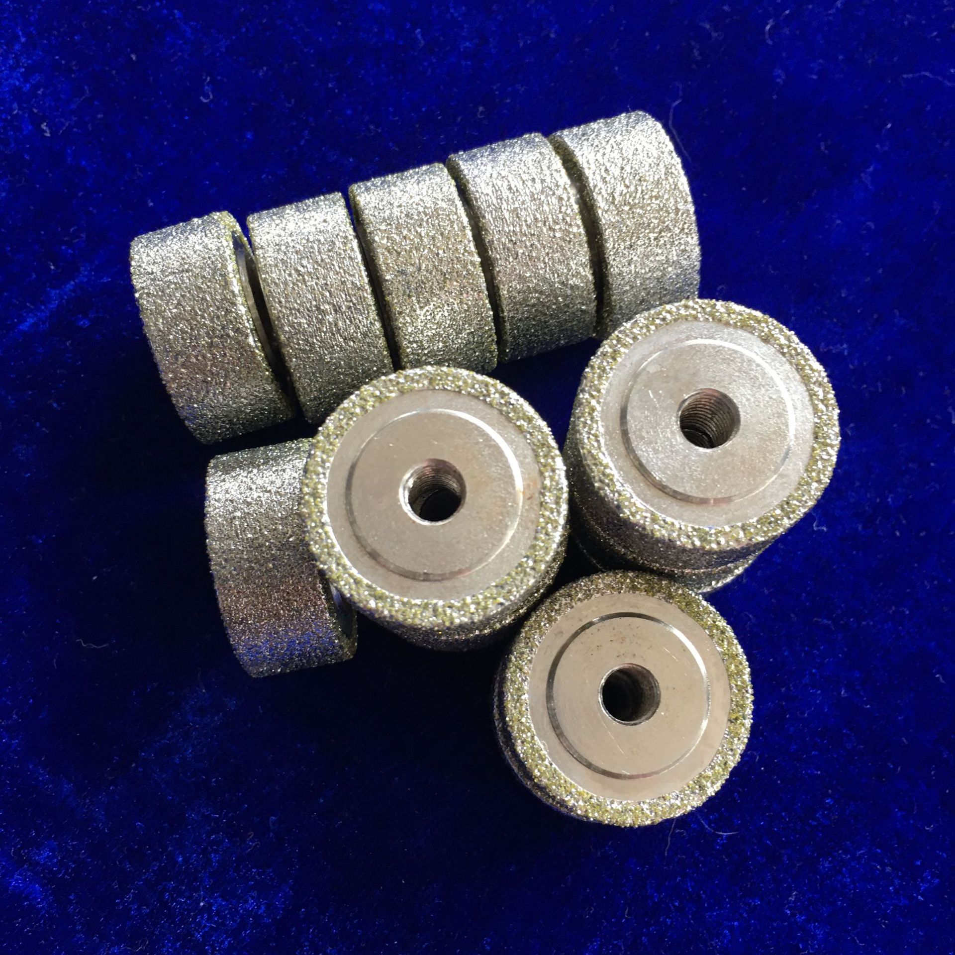电镀金刚石迷你小砂轮 粗粒度沙轮 M6电镀砂轮  非标异形可做
