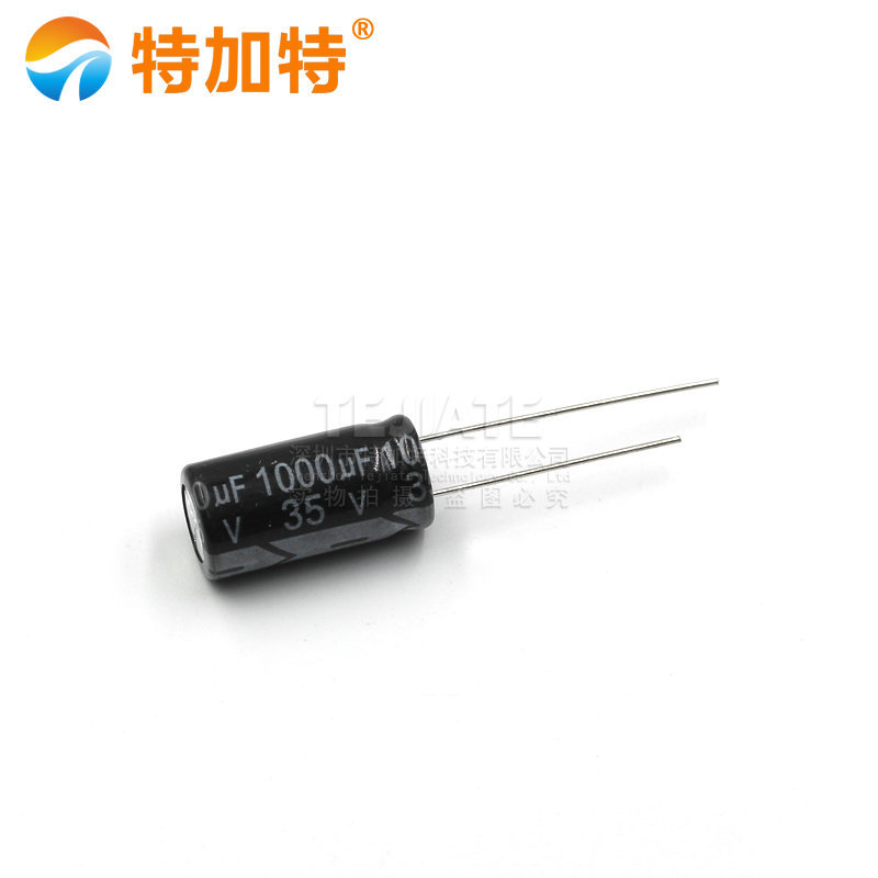 特加特| 全新优质 电解电容 35V/1000UF 体积10*20mm