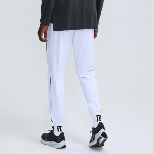 Drawstring casual sports pants men's wholesale training slim basketball pants fitness pants