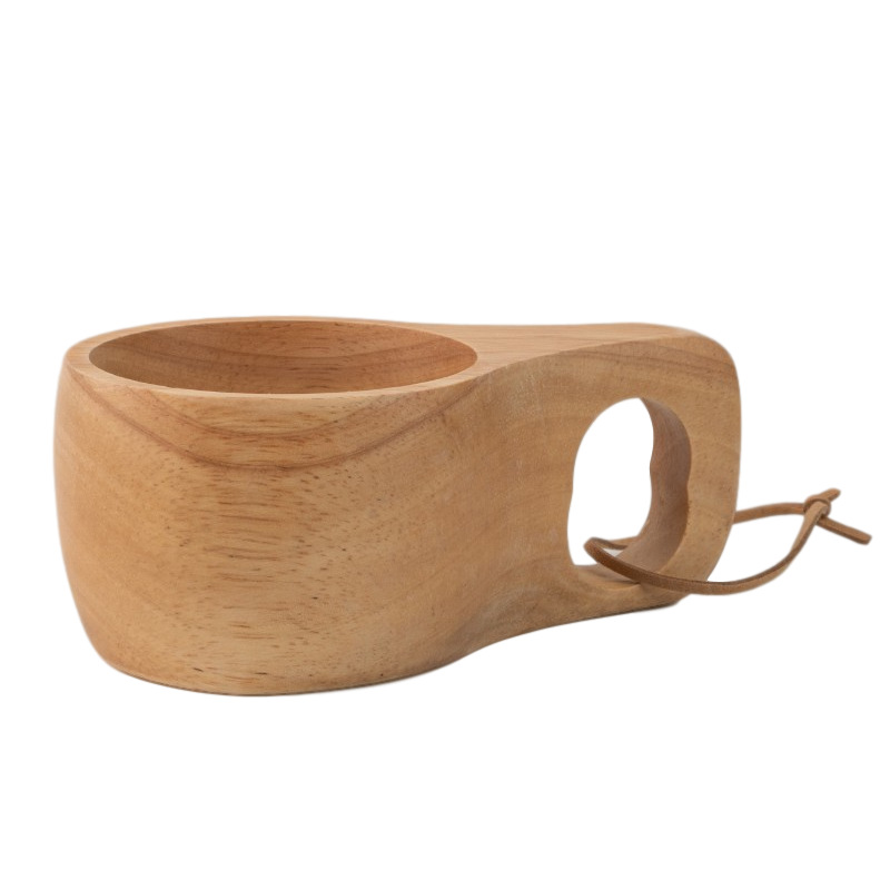 Daxin madera de caucho de bambú taza de leche taza de café taza de agua de madera natural Oficina taza portátil regalo japonés y coreano