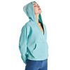 Winter sports sweatshirt with hood, fleece street yoga clothing, jacket, 2022, V-neckline, oversize, long sleeve
