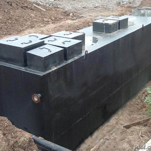 Underground integrated sewage treatment equipment, rural domestic sewage treatment equipment, washing sewage treatment equipment