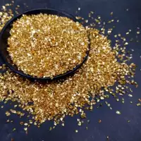 Цзиньша серебряный песок гравий DIY Цвет неправильный золотой песок серебряный песок гравий камень фарфоровая живопись