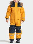 Водонепроницаемая светящаяся куртка, детский лыжный лыжный костюм, пуховик, увеличенная толщина